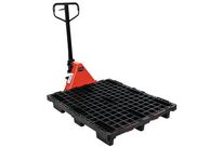 Manutan Expert - Transpalette Manuel 2.5T - 15 Palettes 120cm - Éco-responsable - Garantie 10 ans