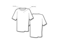 Tee-shirt maille - manches courtes - mixte