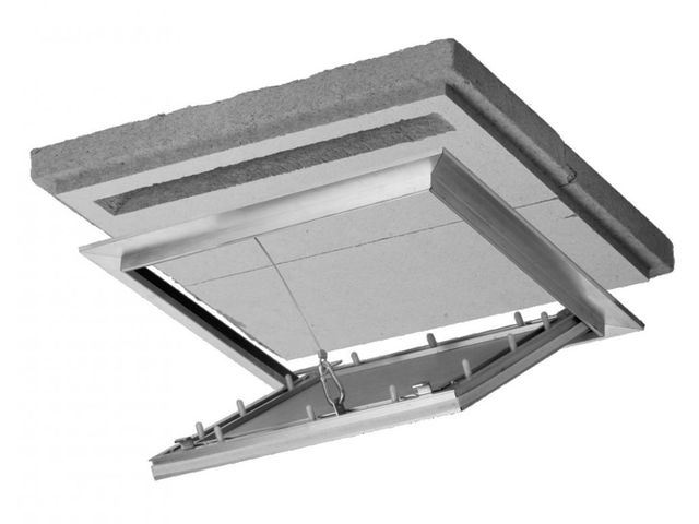 Trappe de visite alu coupe-feu F30