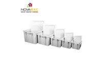 Novabac 6 au 54 Litres Gris Pierre + les couvercles - 5200216