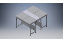 Paillasse grès P. 600 mm utile | R-T1-GR8-12 