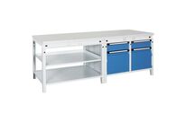 Etabli Largeur 2300mm 2tir.+2por./tab Lette+stratifie