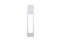 Borne de Jardin Design Blanche 10W LED Samsung IP65 - Blanc Neutre 4000K - 5500K