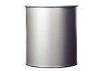 Corbeille à papier métal 30 litres gris