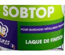 Peinture acrylique monocomposant pour rénovation de bardages pré-laqués : SOBTOP