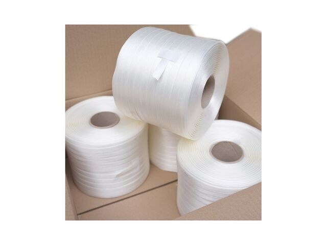 Carton de bobines de feuillard textile composite 19 mm | BOBINES 