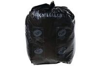 Manutan Expert - Lot de 250 Sacs-poubelle Noir 50L - 32 microns - 75% Recyclé - Éco-responsable