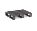 Support de manutention et de distribution | Demie palette plastique à semelles MED68/PP/3S