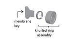 Bagues Moletées & Clés de Membrane | CYGNUS INSTRUMENTS