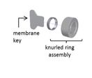Bagues Moletées &amp; Clés de Membrane | CYGNUS INSTRUMENTS