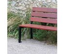 Banc public Silaos 1800 mm sans accoudoir