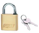 Cadenas à clés Laiton massif - série MACH 3