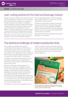 Les défis techniques du codage laser