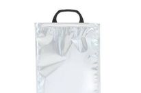 Pochette isotherme saumon 25x67 avec poignée SilverBag - Lot de 100 unités