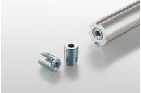 Insert fileté tube profilé D30 lourd M8