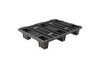 Demi-palette plastique légère à 6 pieds et 4 voies | IT600 6F 