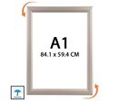 Cadre Affichage Etanche CLIC-CLAC Mural A1 84 x 59,4 cm
