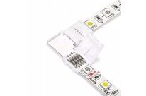 Connecteur d&amp;#039;Angle pour Ruban LED RGBW 10mm IP20