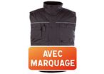 Gilet multipoches marquage 1 face