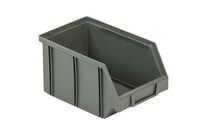 Manutan Expert - Bac à bec recyclé 3.5 L Vert Foncé - 100% Recyclé et Recyclable - Idéal pour le stockage