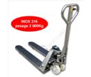 Transpalette inox 316 - 2T peseur