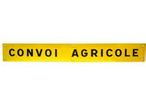 Panneau de convoi agricole Calicot souple