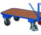Chariot de transport escamotable - Capacité 250 kg - Plateforme 900 x 600 mm