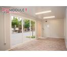Bulle de vente modulaire 6 x 2,4 m |  Construction modulaire Espaces de vente | Module T France