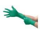 Ansell - Gants jetables nitrile TouchNTuff® 92-500 - Taille 8 - Vert - Usage alimentaire - Protection unique