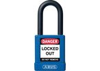Abus - Cadenas de consignation bleu 40mm anse 38mm varié - Aluminium/acier - Système de condamnation