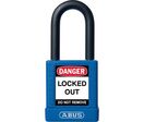 Abus - Cadenas de consignation bleu 40mm anse 38mm varié - Aluminium/acier - Système de condamnation