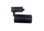 Spot LED sur rail 80° Monophasé pour ampoule GU10 - Noir
