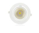 Spot LED Escargot orientable 30W équivalent 250W Blanc blanc Chaud (3000K)