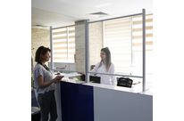 Cloison Écran de protection Plexi/Alu H.100 x L.100cm