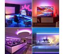 Ruban LED 36W DC12V 60 LED/m 5m RGB + Adaptateur Secteur et Contrôleur