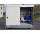 Armoire de stockage en rétention pour fûts et IBC