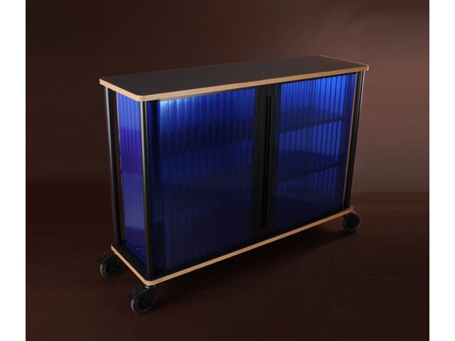 Fabrication de rideaux d’armoires en PP et PVC