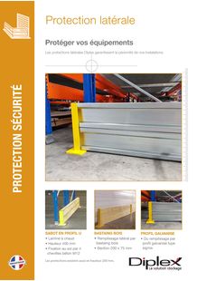 Protection rayonnage