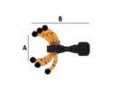 Dispositif de toilage manuel extérieur ARROW | SBH M10/M20/M40