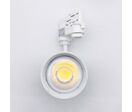 Pack de 5 - Spot LED sur Rail 30W 80° Triphasé Blanc - Blanc Chaud 2300K - 3500K