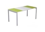 Bureau droit 160 easy vert