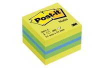 Bloc cube Jaune citron Post-it 51 x 51 Bloc de 400 feuilles - 2051L