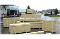 Caisse pleine en contreplaqué