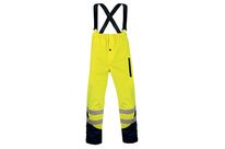 Pantalon de pluie haute visibilité avec bretelles