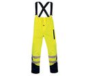 Pantalon de pluie haute visibilité avec bretelles