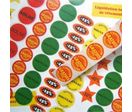 Etiquettes en 1 ou 2 couleurs, efficaces et économiques