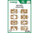 Kit de pochoirs - City