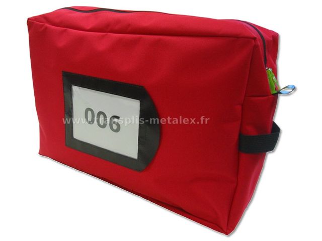 Pochette grand volume SG rouge