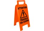Chevalet Travaux en cours - Orange - 4292137