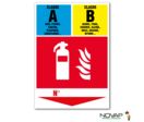 Panneau Extincteur classe AB - Rigide A5 - 4600383
